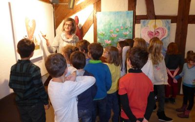 Besuch der Kunstausstellung
