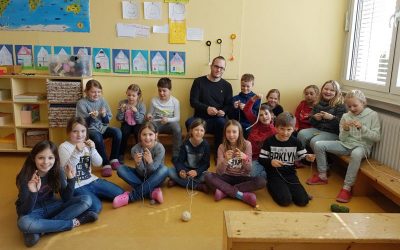 Student zu Gast an unserer Schule