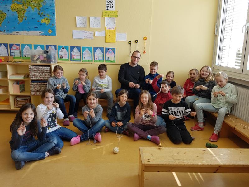 Student zu Gast an unserer Schule