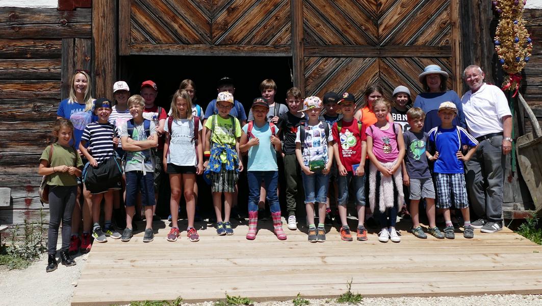 Schulausflug in das Freilichtmuseum Neuhausen ob Eck