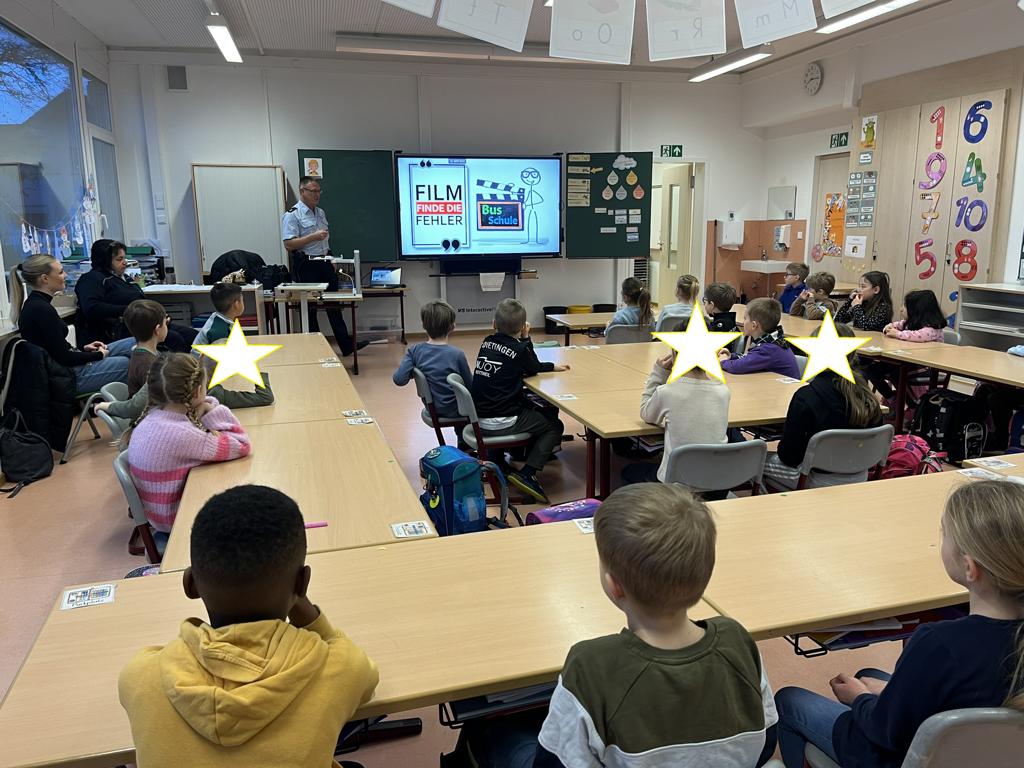 Grundschule Dietingen Bustraining Klasse 1