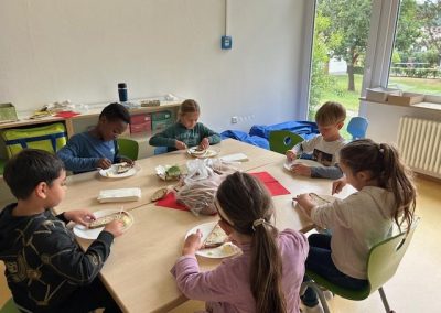 Grundschule Dietingen selbstgemachte Butter