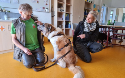 Besuch der Rottweiler Hundefreunde e.V. in der Tier-AG