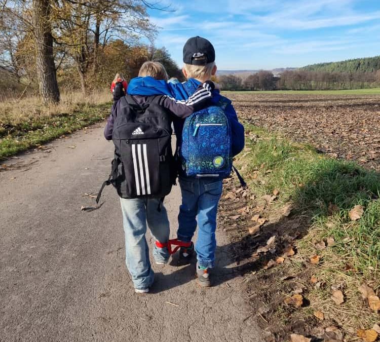 Ein perfekter Wandertag der Klassen 3a und 3b