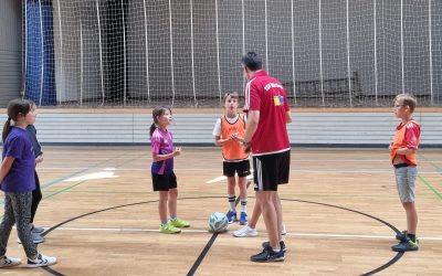 Handball- und Fußballprojekt in Klasse 3